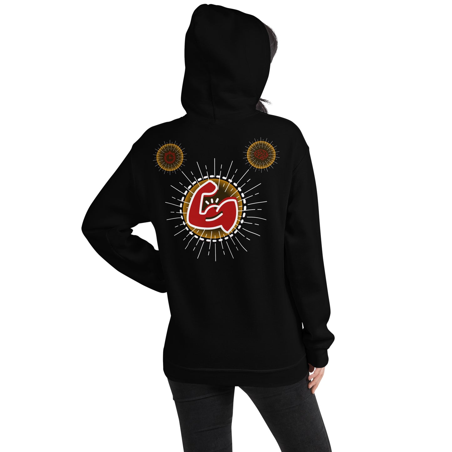 MB Fit Unisex Embroidered Hoodie